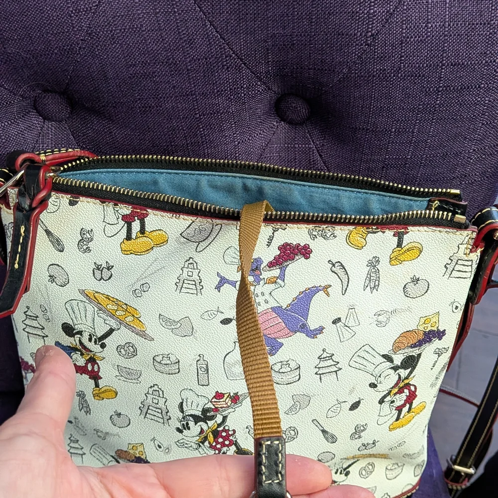 Disney Dooney & Bourke 2018 Food And Wine Festival Disney Shoulder Bag - Picture 7 of 10